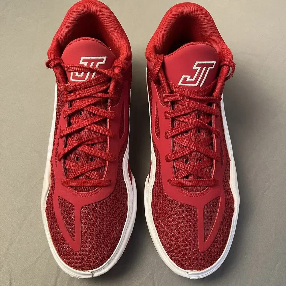 Jordan Tatum 1 TB University Red 10.5 Basketball Volleyball Shoes Deuces Sneaker